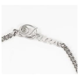 Dior-*Dior Homme Bracelet KENNY SCHARF Brand Logo Plate Attached Bracelet Kenny Scharf 21SS Silver-Silvery