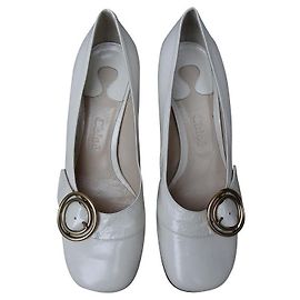 Chloé Ballerines Écru