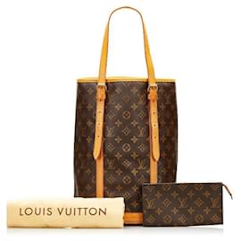 Louis Vuitton-louis vuitton Monogram Seau GM marron-Marron