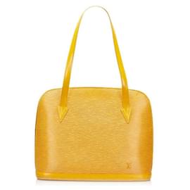 Louis Vuitton-louis vuitton Epi Lussac cabas jaune-Jaune