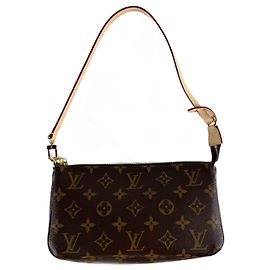Louis Vuitton accesorios para bolsillos Nm Castaño