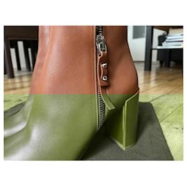 Christian Louboutin-Ankle Boots-Brown,Caramel