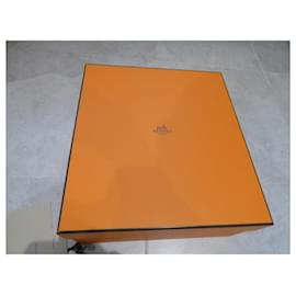 Hermès-caja hermes para birkin 30 juego completo-Naranja