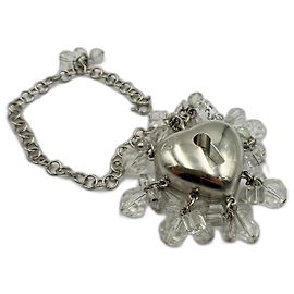 Pingente de pulseira de charme de batom Christian Dior 2006 Prata