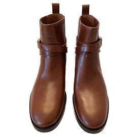 Tory Burch Bottines TB marron Marron