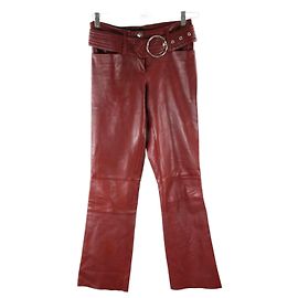 Vintage-Hose 36 Bordeaux