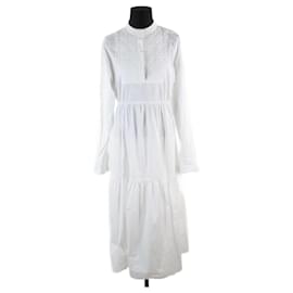 vestido longchamp 36 Blanco