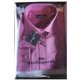 Balenciaga-Hemden-Pink
