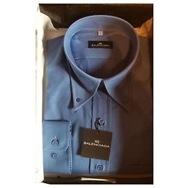 Balenciaga Hemden Blau