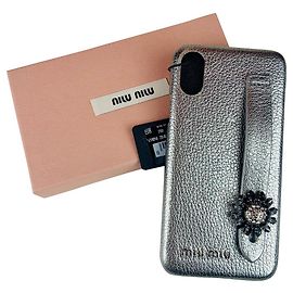 Miu Miu Monederos, carteras, casos Hardware de plata