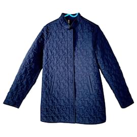 Loro Piana-Girl Coats outerwear-Navy blue
