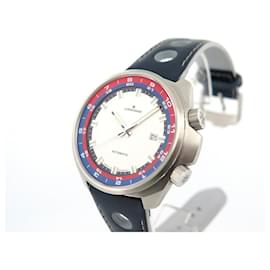 Autre Marque-MONTRE JUNGHANS 1972 AUTOMATIC FIS EDITION 27/4160.44 ED. LIMITEE + BOITE-Bleu