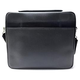 Louis Vuitton-SACOCHE LOUIS VUITTON ODESSA EN CUIR TAIGA M30832 BANDOULIERE BRIEFCASE-Gris anthracite