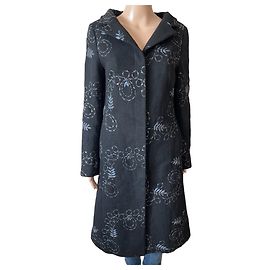 Day Birger & Mikkelsen Black Wool Coat Black