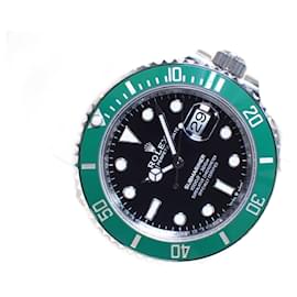 Rolex-ROLEX Submariner date green bezel Ref.126610LV unused Mens-Silvery
