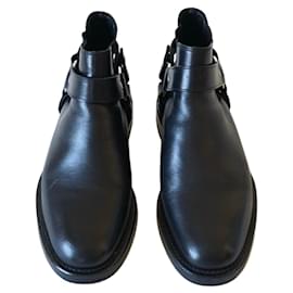 Saint Laurent-Boots-Black