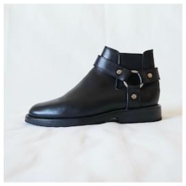 Saint Laurent-Boots-Black