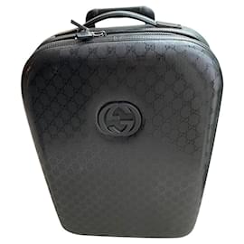 Gucci Men's Jumbo GG Large Duffle Bag - Black - Gym Bags