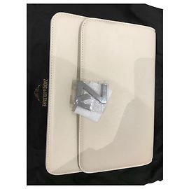 Pasta Zadig & Voltaire em couro branco Branco
