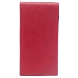 Hermès HERMES NOTEBOOK HOLDER IN RED EPSOM LEATHER + 4 RED HOLDER COVER REFILLS Red