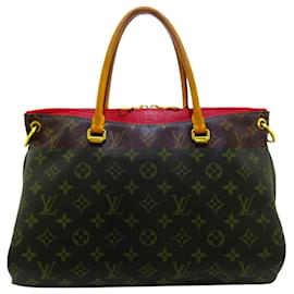 Louis Vuitton-Louis Vuitton Brown Monogram Pallas MM-Brown