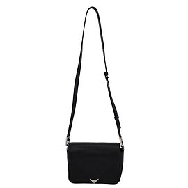 Borsa a tracolla Envelope Prisma Alexander Wang in pelle nera Nero