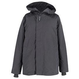 Canada Goose Garibaldi Hooded Winter Parka in Black Nylon Black