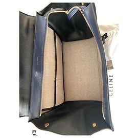Borsa a trapezio Céline Blu navy