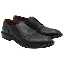 Givenchy-Givenchy Laceless Classic Derby Loafers in Black Leather-Black