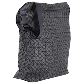 Issey Miyake-Issey Miyake Bao Bao Curve Shoulder Bag in Black Print Polyamide-Other