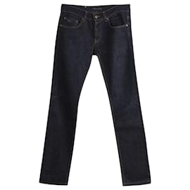 Prada-Prada Denim Jeans in Dark Blue Cotton-Blue,Navy blue