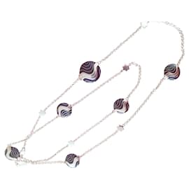 Montblanc-Star necklace-Silver hardware
