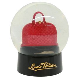 LOUIS VUITTON Snow Globe Alma Clear LV Auth 32814 Outro