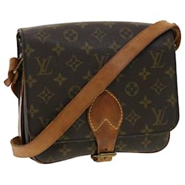 Louis Vuitton-LOUIS VUITTON Monogram Cartouchiere MM Shoulder Bag M51253 LV Auth pt5133-Monogram