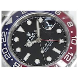 Rolex-ROLEX GMT Master II red blue bezel 126710BLRO '22 purchased Mens-Silvery
