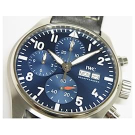 IWC-IWC Pilot's watch Chronograph 41 blue IW388101 Mens-Silvery