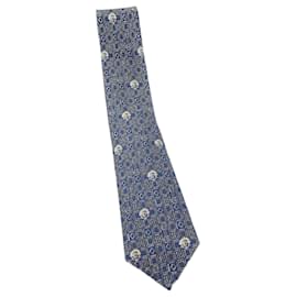 Hermès-Cravates Hermès-Bleu