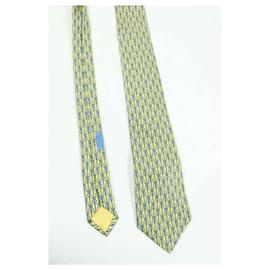 Hermès-Cravates Hermès-Jaune