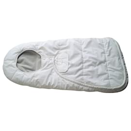 Baby Dior-Saco de dormir Saco de dormir Bunting Bag Saco de dormir al aire libre-Blanco