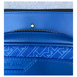 Montblanc-Montblanc beltbag like new-Black,Navy blue,Gold hardware