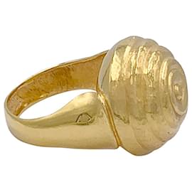 Autre Marque-Lalaounis ring, "Hive", In yellow gold.-Other