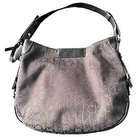 Sac à main Calvin Klein noir en polyester Noir