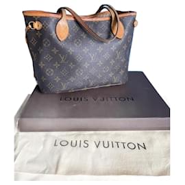 Louis Vuitton-Sac Louis Vuitton neverfull PM-Marron