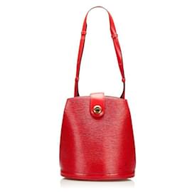 Louis Vuitton-louis vuitton Epi Cluny red-Red