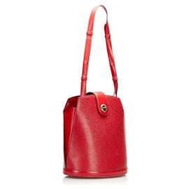 Louis Vuitton-louis vuitton Epi Cluny red-Red