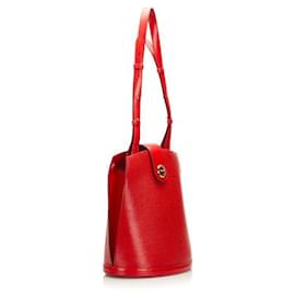 Louis Vuitton-louis vuitton Epi Cluny red-Red