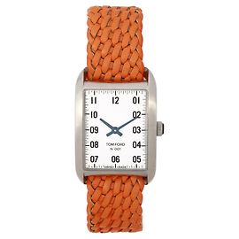 TOM FORD Tom Ford 001 Strap Watch Metallic