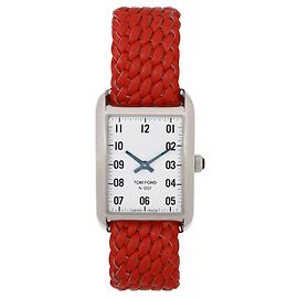 Tom Ford 001 Strap Watch Metallic