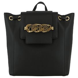 Versace Jeans Couture Logo Chain Backpack Black
