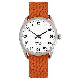 TOM FORD Tom Ford 002 Strap Watch Metallic